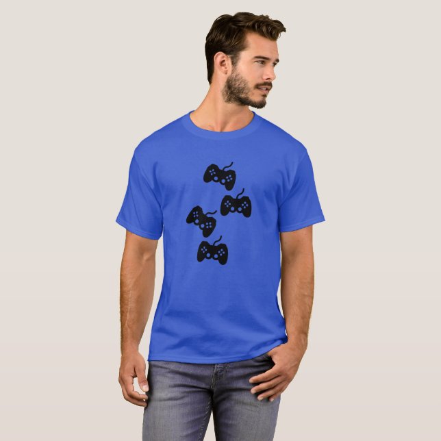 T-shirt Contrôleurs de Playstation (Devant entier)