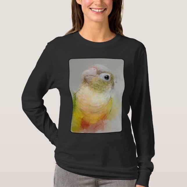 T-shirt Conure Portrait 12 Animal Bird Wildlife Parrot (Devant)