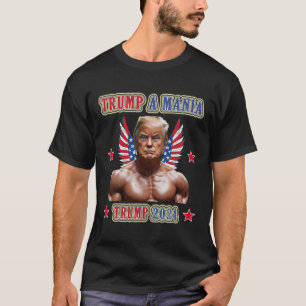 T-shirt Convention républicaine Trump drôle de lutte Trump