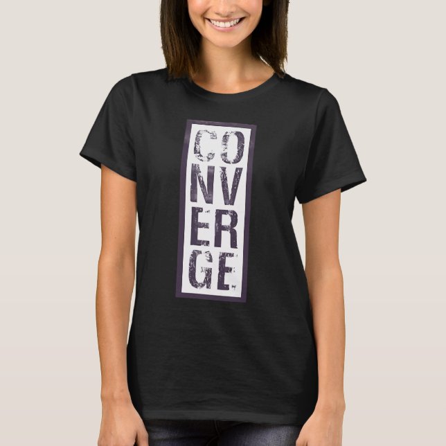T-shirt Converge Vertical (Devant)