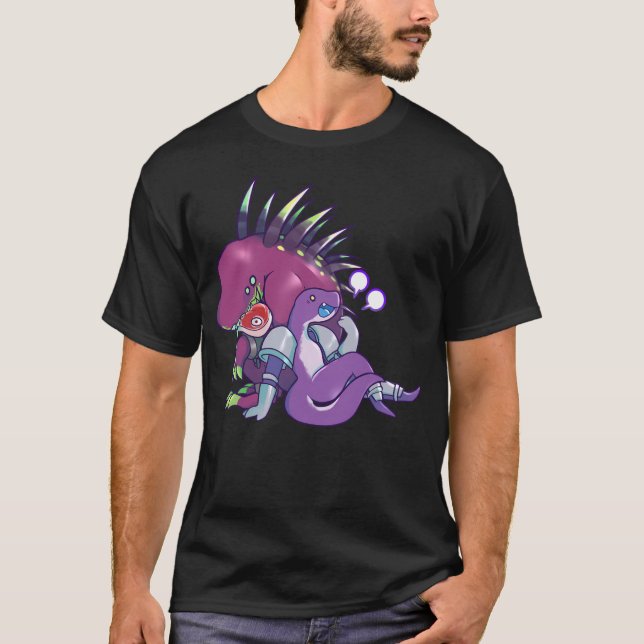 T-shirt Conversation amicale (Devant)