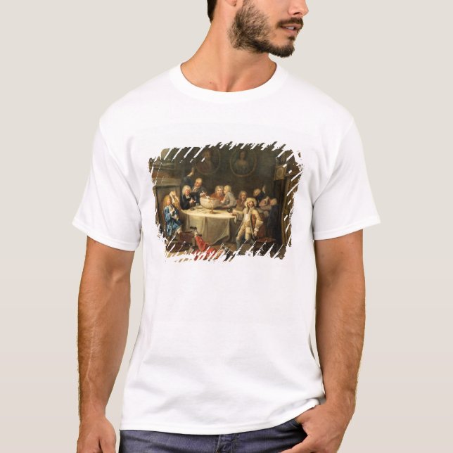 T-shirt Conversation de minuit moderne (Devant)