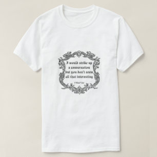 T-shirt Conversation - Une Chemise MisterP