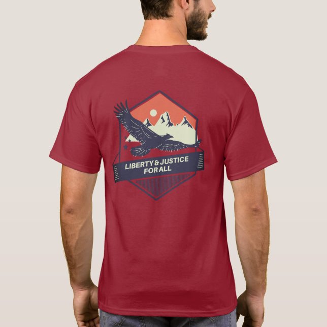 T-shirt Conversations classiques personnalisables Défi 1 (Dos)