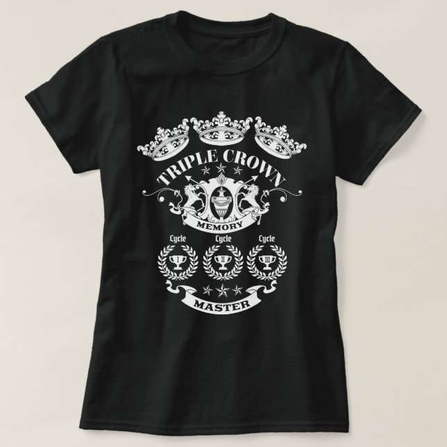 T-shirt Conversations classiques sur la mémoire triple cou (Design devant)
