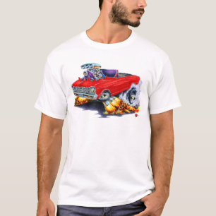 T-shirt Convertible 1962-95 rouge de nova