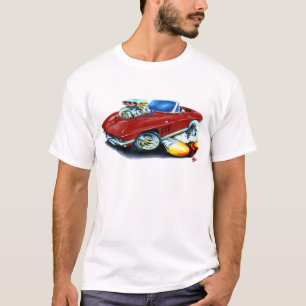 T-shirt Convertible 1965 marron de Corvette