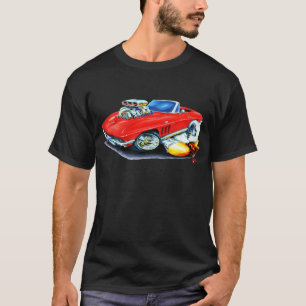 T-shirt Convertible 1965 rouge de Corvette