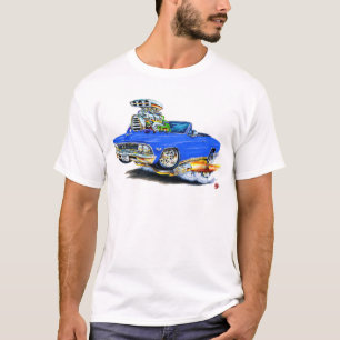 T-shirt Convertible 1966 bleu de Chevelle