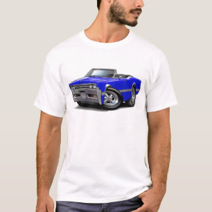 T-shirt Convertible 1966 bleu de sabre d'abordage d'Olds