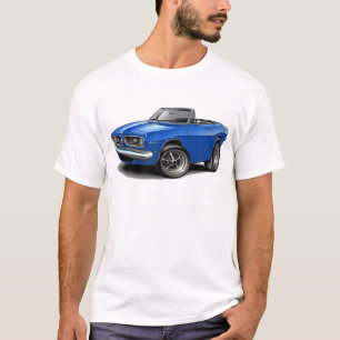 T-shirt Convertible 1967-69 bleu de barracuda