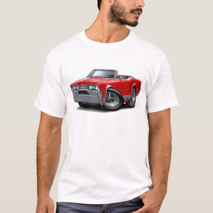T-shirt Convertible 1967 rouge de sabre d'abordage d'Olds
