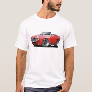 T-shirt Convertible 1969 rouge de Firebird