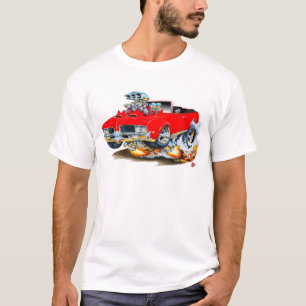 T-shirt Convertible 1969 rouge de sabre d'abordage d'Olds