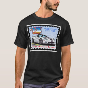T-shirt Convertible 2013 d'anniversaire de Corvette