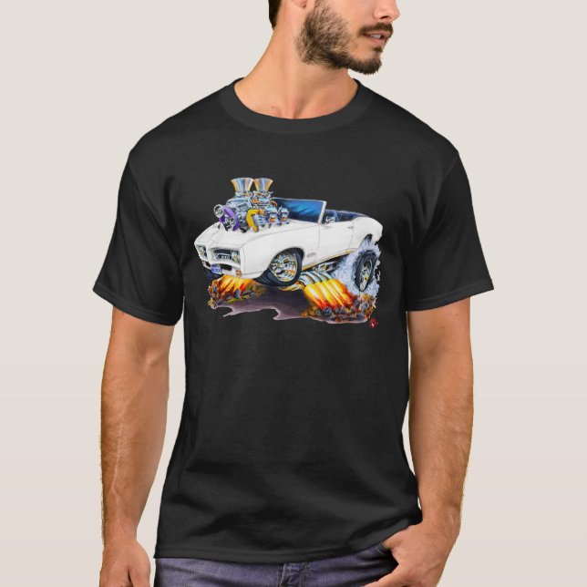 T-shirt Convertible blanc de 1969 GTO (Devant)