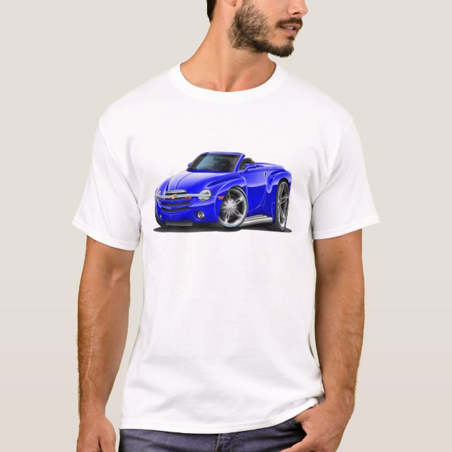 T-shirt Convertible bleu de SSR (Devant)