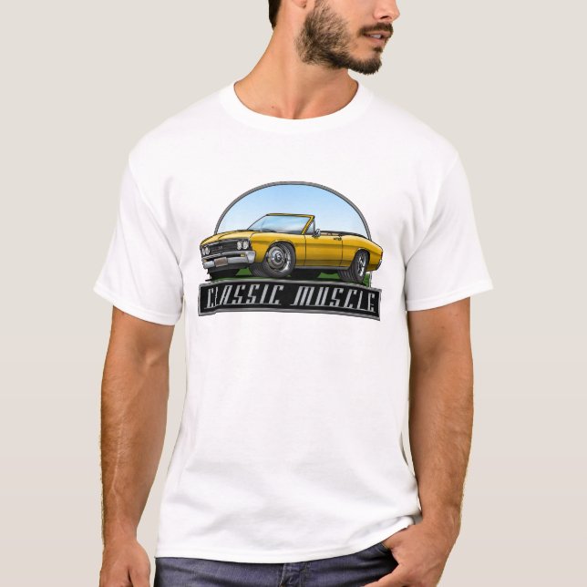 T-shirt Convertible de 67 Chevelle (Devant)