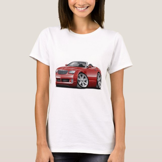 T-shirt Convertible marron de courant perturbateur (Devant)
