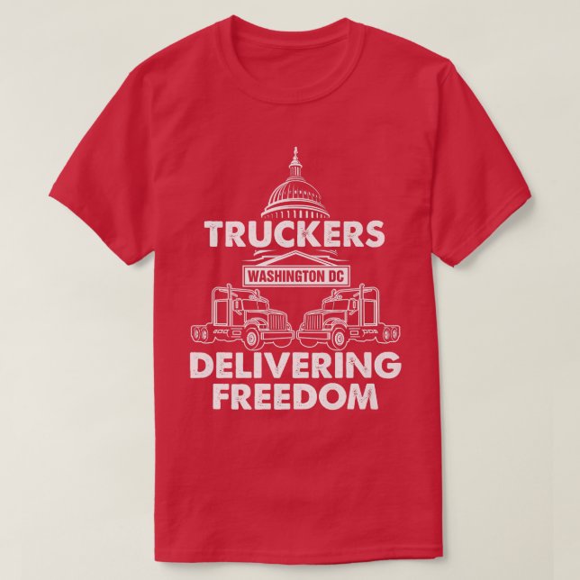 T-shirt Convoi Camion Convoi 2022 Convoi Liberté Convoi Ca (Design devant)