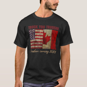 T-shirt Convoi canadien pour la liberté 2022 Appuyer le ca