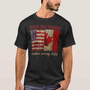 T-shirt Convoi canadien pour la liberté 2022 Appuyer le ca