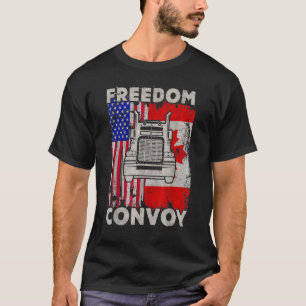 T-shirt Convoi canadien pour la liberté 2022 Suppo de cami