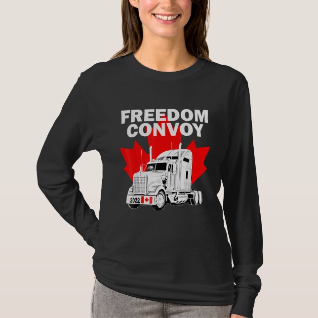 T-shirt Convoi canadien pour la liberté 2022 Suppo de cami (Devant)