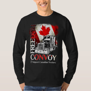 T-shirt Convoi canadien pour la liberté 2022 Suppo de cami