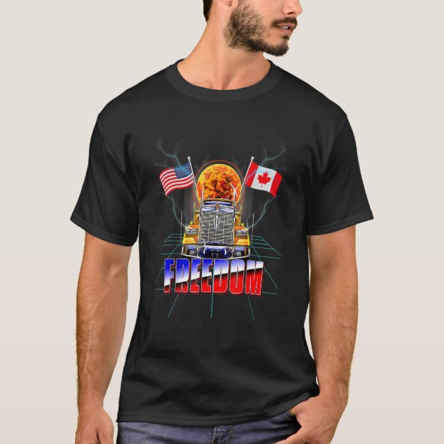 T-shirt Convoi canadien pour la liberté 2022 Suppo de cami (Devant)