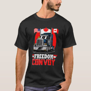 T-shirt Convoi canadien pour la liberté 2022 Suppo de cami