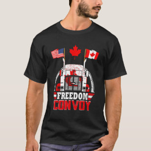 T-shirt Convoi canadien pour la liberté 2022 Suppo de cami