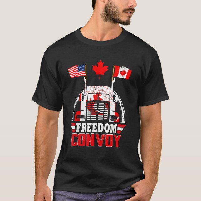 T-shirt Convoi canadien pour la liberté 2022 Suppo de cami (Devant)