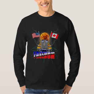 T-shirt Convoi canadien pour la liberté 2022 Suppo de cami