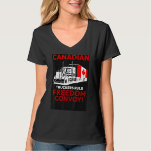 T-shirt Convoi canadien pour la liberté des camionneurs 1