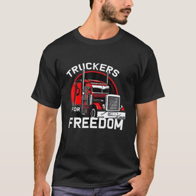 T-SHIRT CONVOI DE LIBERTÉ 2022 TEE - SHIRTS CANADIENS DE C (Devant)
