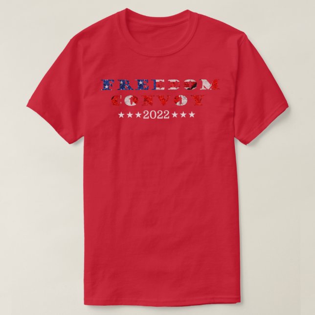 T-shirt Convoi Liberté 20227 (Design devant)