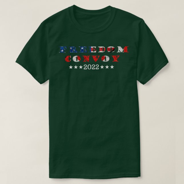 T-shirt Convoi Liberté 20227 (Design devant)