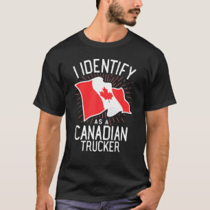 T-shirt Convoi Liberté 2022 Je M'Identifie Comme Camion Ca