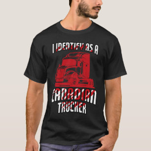 T-shirt Convoi Liberté 2022 Je M'Identifie Comme Camion Ca