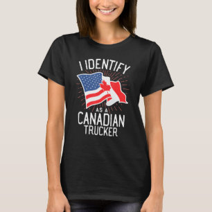 T-shirt Convoi Liberté 2022 Je M'Identifie Comme Camion Ca