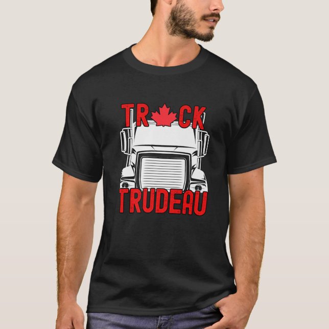 T-shirt Convoi pour la liberté des camionneurs 2022 Mandat (Devant)