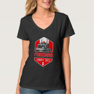 T-shirt Convoi pour la liberté du Bouclier canadien 2022 p