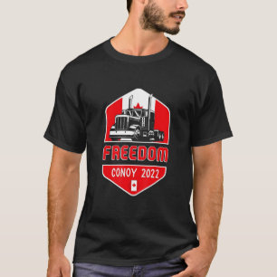 T-shirt Convoi pour la liberté du Bouclier canadien 2022 p