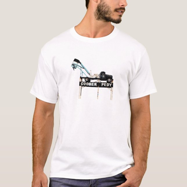 T-shirt Coober Pedy, capitale opale du monde (Devant)