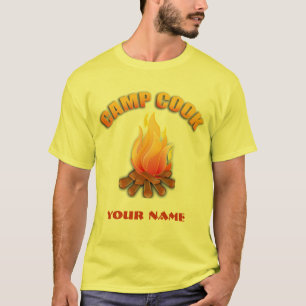 T-shirt Cook du Camp de feu de camp