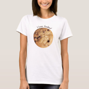 T-shirt Cookie à chips de chocolat personnalisé 