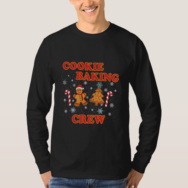 T-shirt Cookie Baking Crew (Devant)