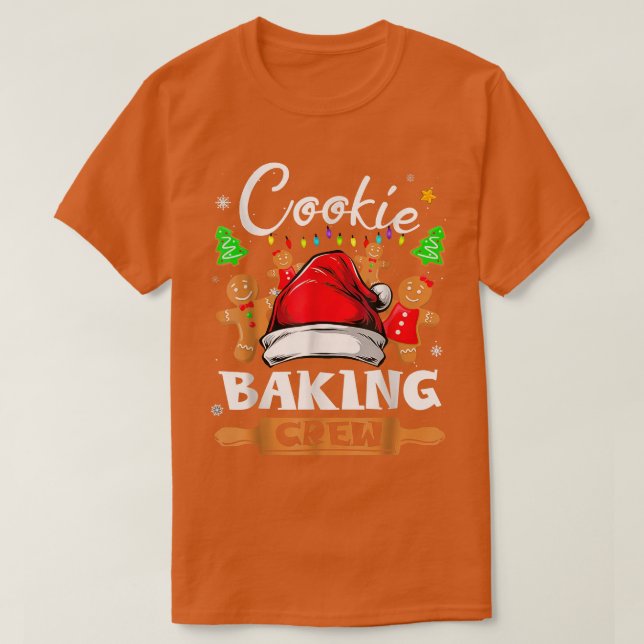 T-shirt Cookie Baking Crew 1014 (Design devant)