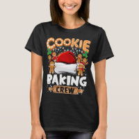 Cookie Baking Crew Funny Christmas Lights Gingerbr
